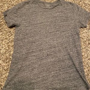 J Crew Pocket T-Shirt - Gray - (S)
